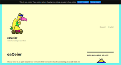 Desktop Screenshot of ea-geier.at