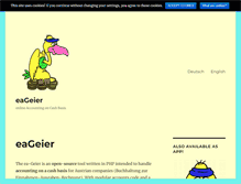 Tablet Screenshot of ea-geier.at